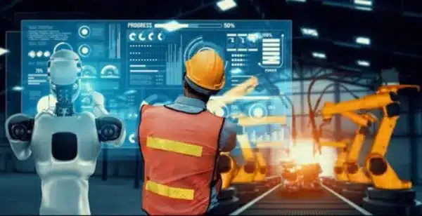 هوش مصنوعی و بینایی ماشین ربات صنعتی