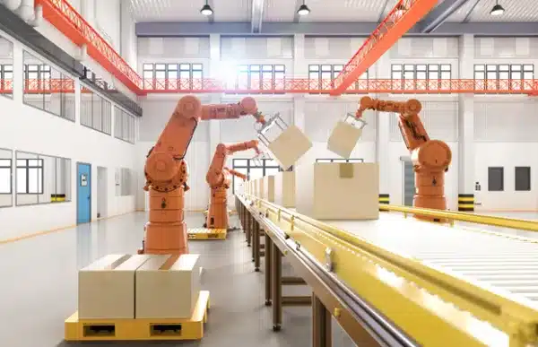 هوش مصنوعی و بینایی ماشین ربات صنعتی