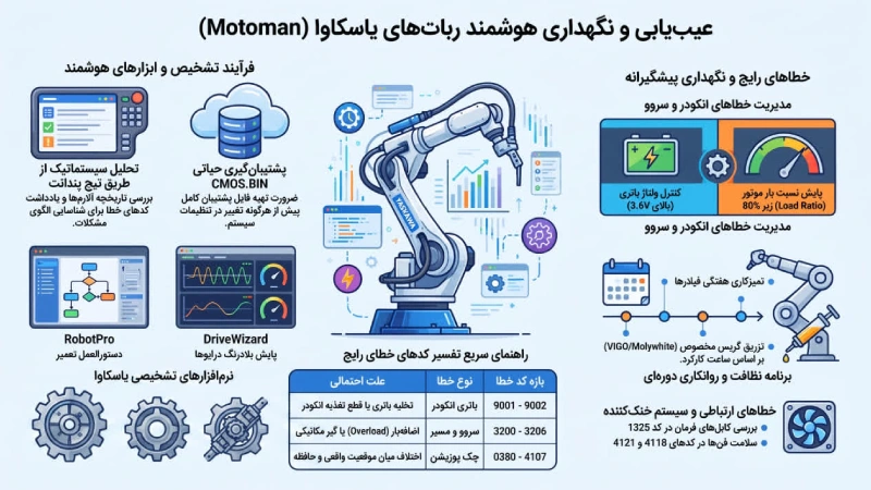 نگهداری ربات یاسکاوا